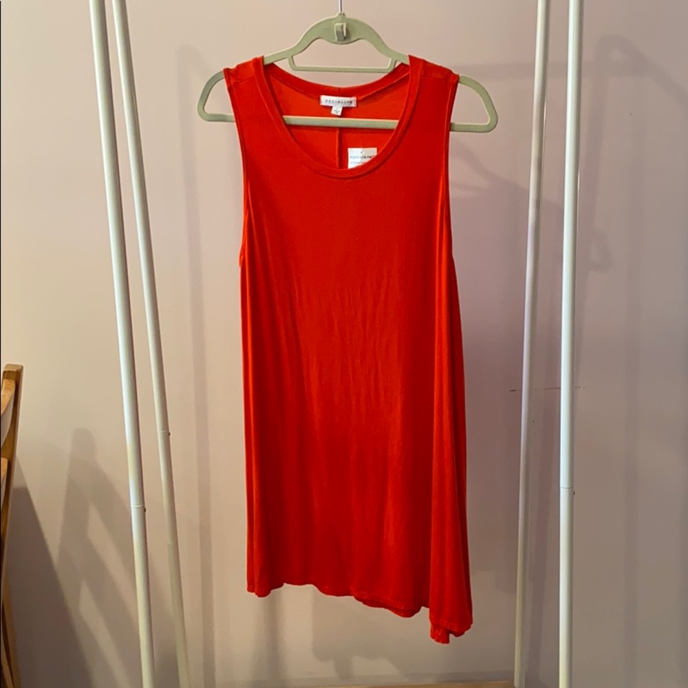 Red socialite dress